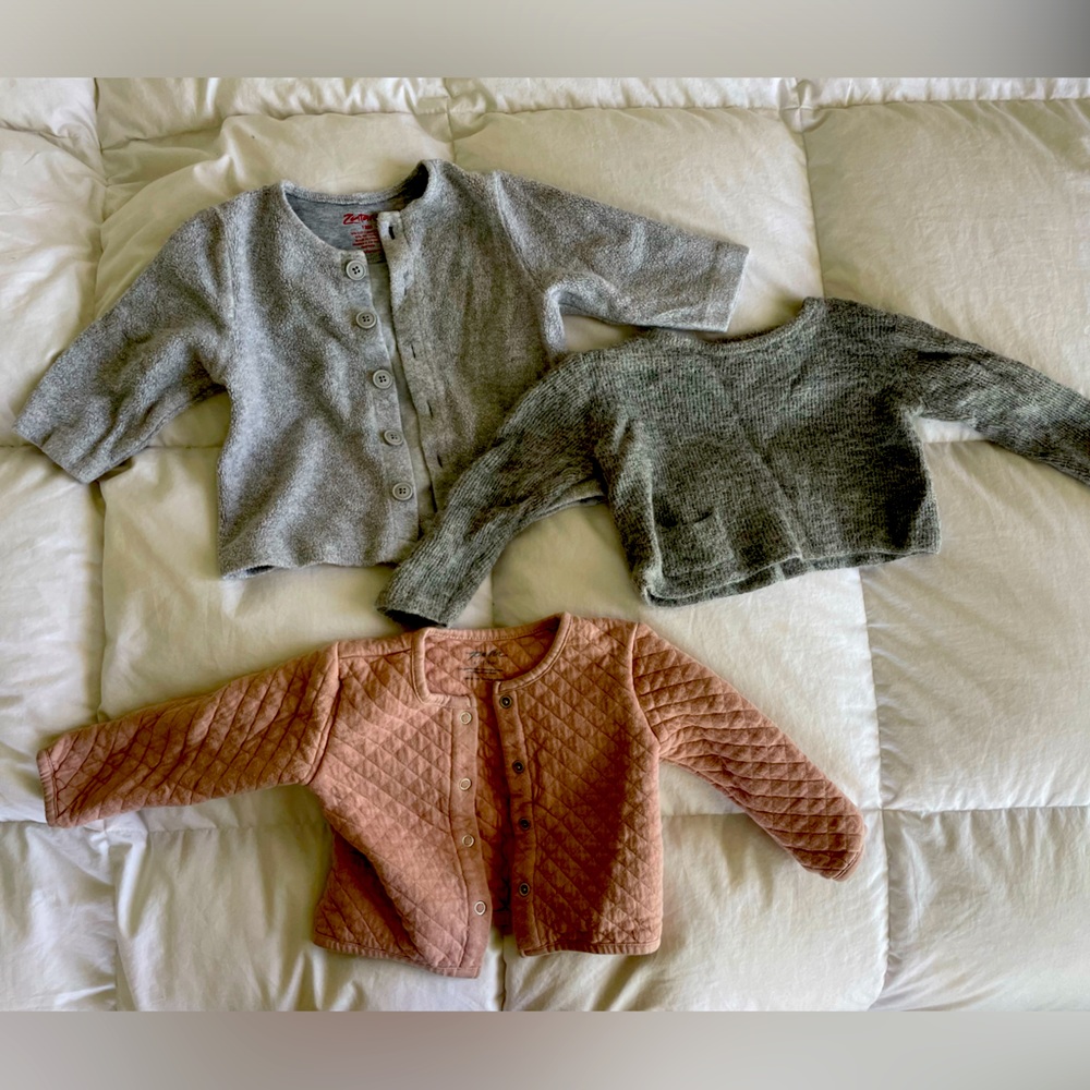 Baby 9-12mo sweater bundle